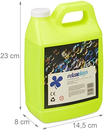 Vue 4 de Relaxdays Bidon De Solution