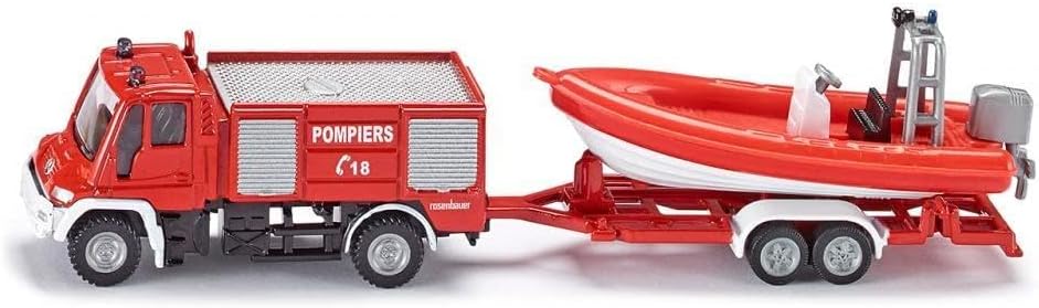 Siku Unimog Des Pompiers