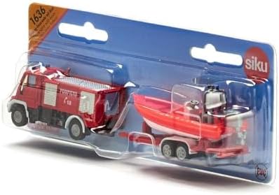 Vue 5 de Siku Unimog Des Pompiers