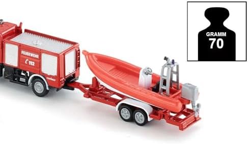 Vue 6 de Siku Unimog Des Pompiers