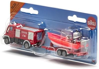 Vue 7 de Siku Unimog Des Pompiers