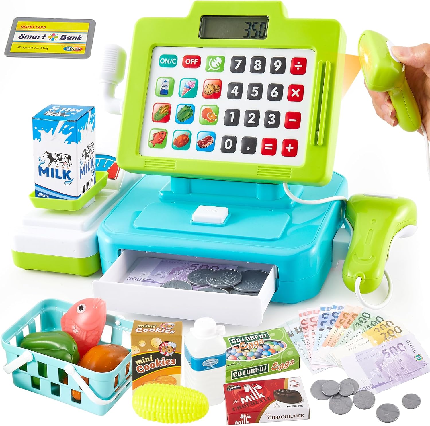 Linfun Kids Caisse Enregistreuse