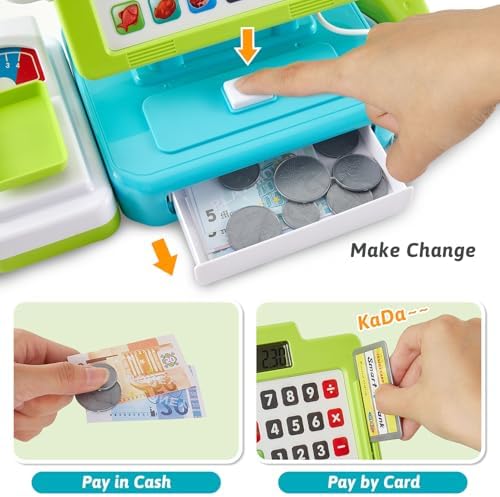 Vue 4 de Linfun Kids Caisse Enregistreuse