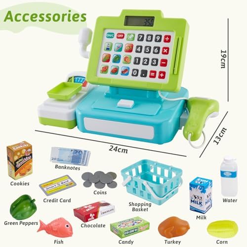 Vue 5 de Linfun Kids Caisse Enregistreuse