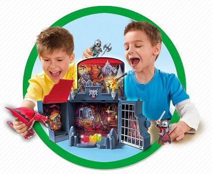 Vue 5 de Playmobil Dragons Coffret Chevaliers