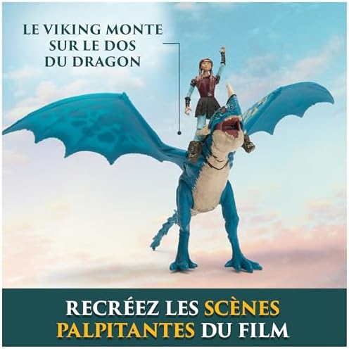Vue 6 de Dreamworks Dragons Figurine Dragon