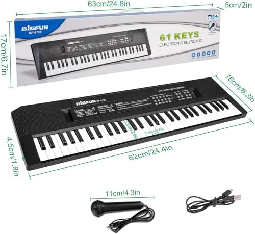 Vue 6 de Piano Clavier Touches Pour