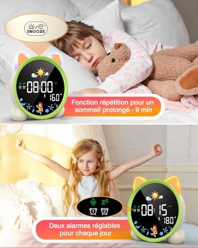 Vue 6 de Lemnoi Reveil Enfant Reveil