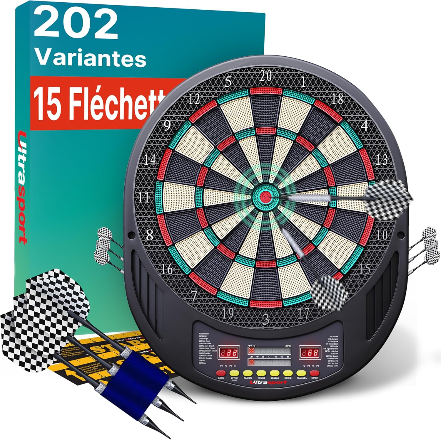 Ultrasport Cible De Flechettes