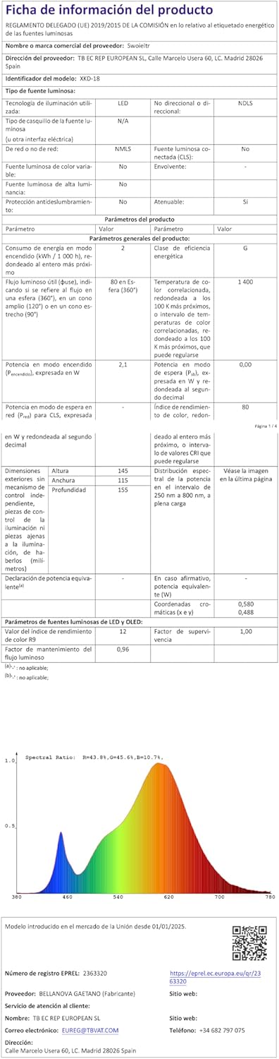 Vue 7 de Diboniur Veilleuse Bebe Projecteur