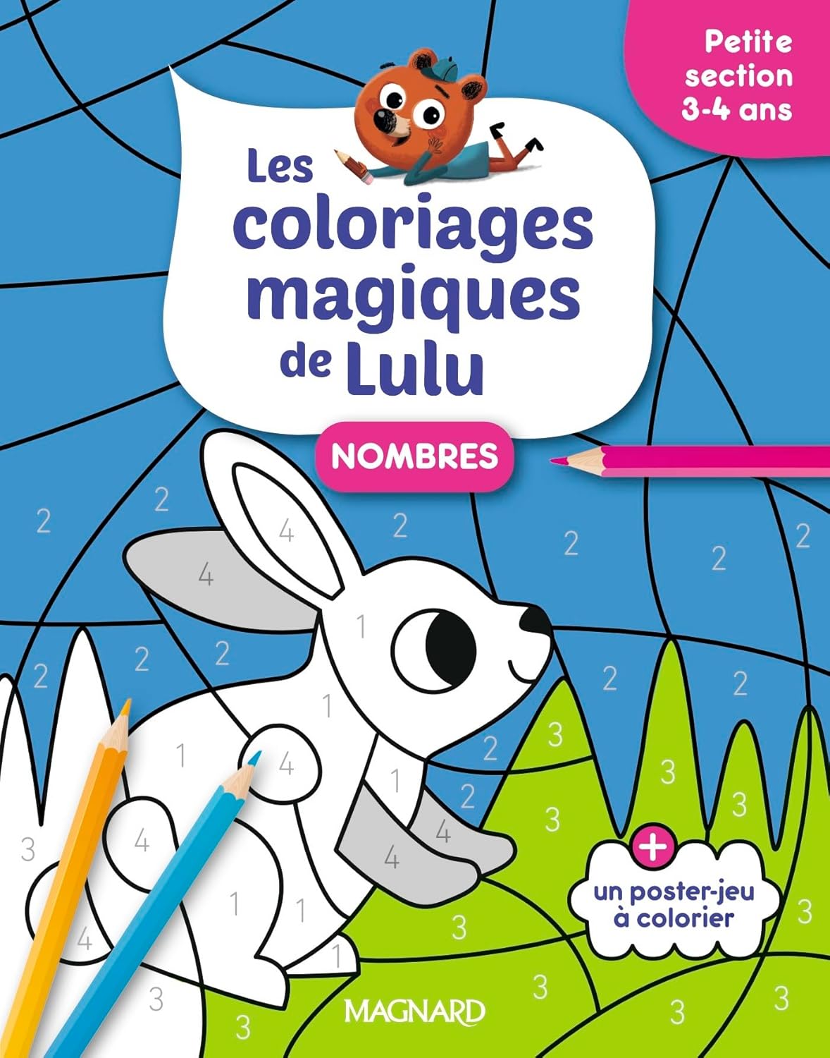 Vue 4 de Coloriages Magiques Lettres Chiffres