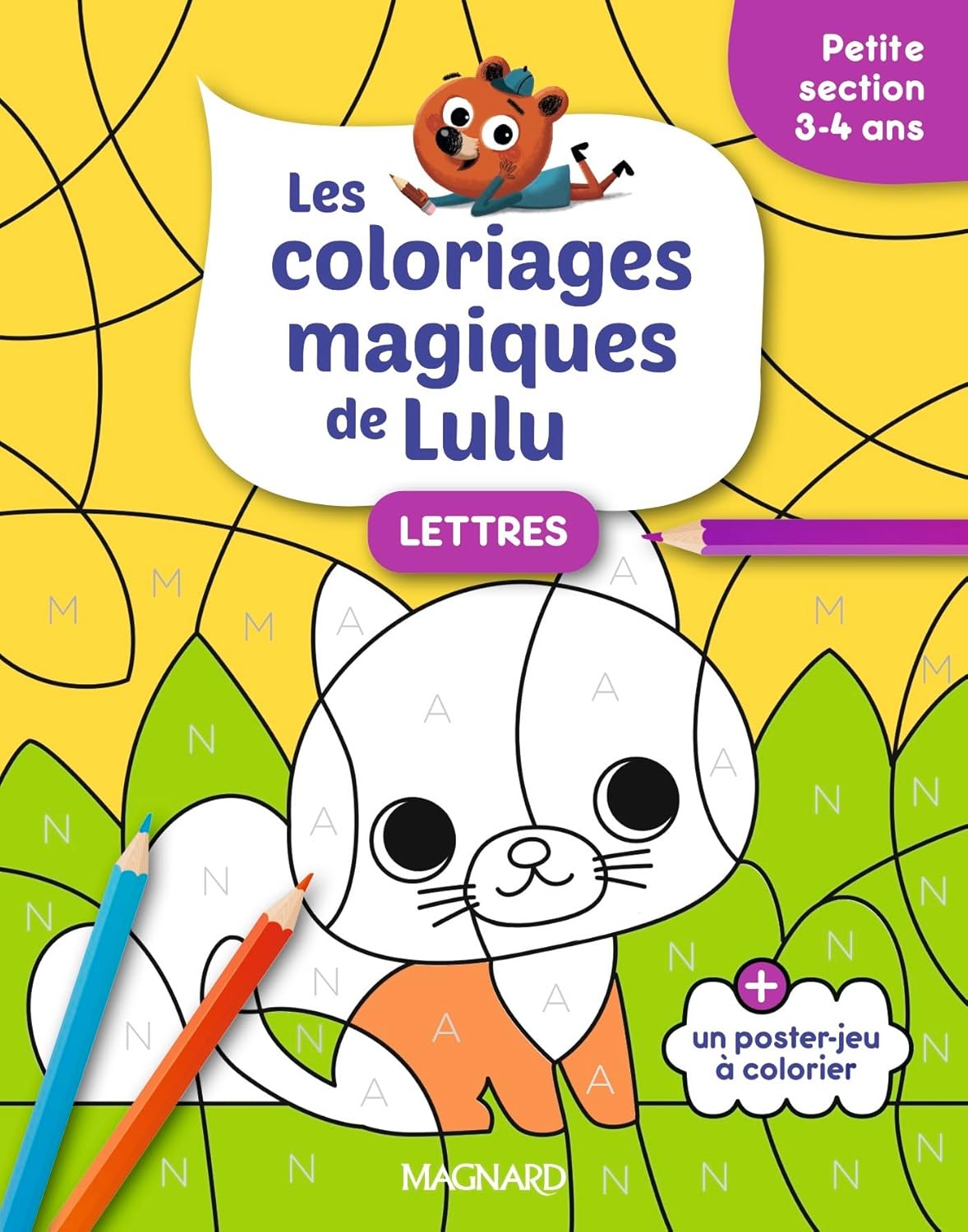 Vue 5 de Coloriages Magiques Lettres Chiffres