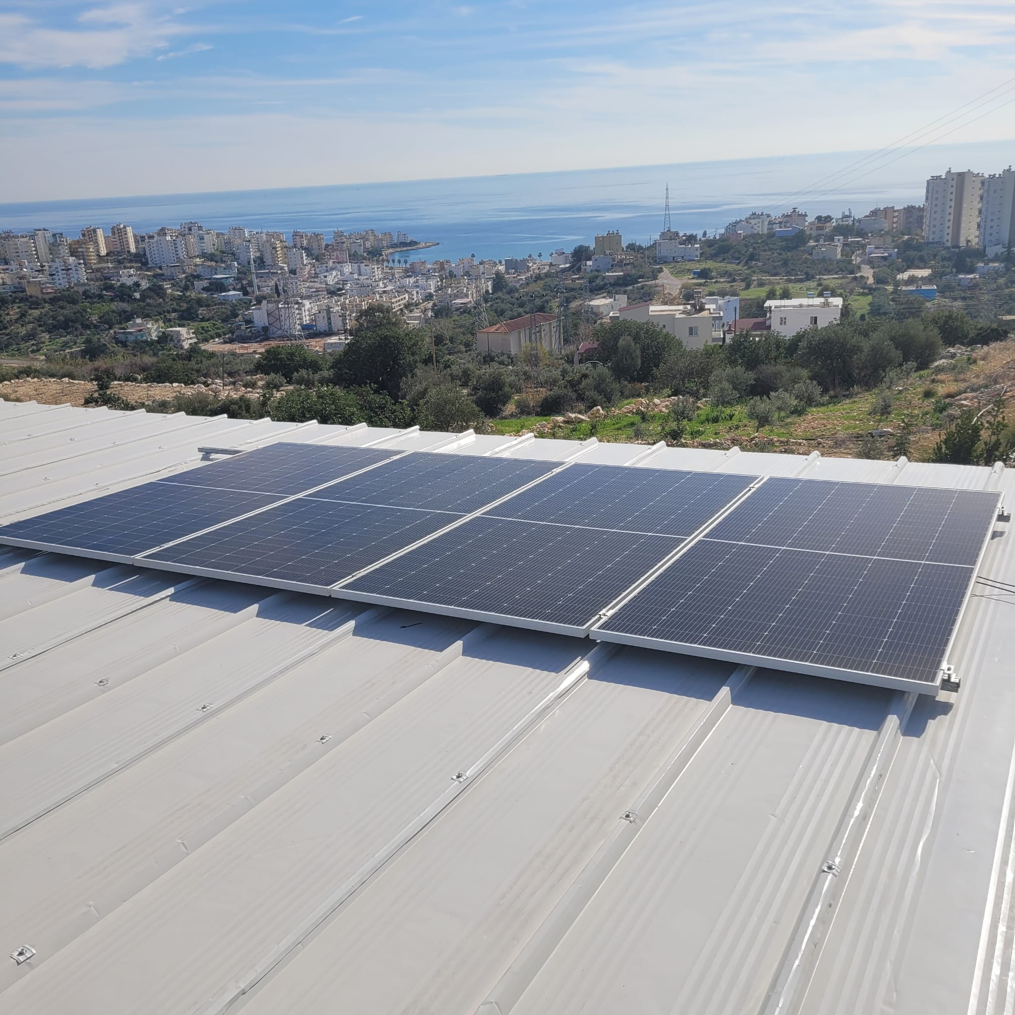 Mezitli Mersin — Çatı Üstü On-Grid GES