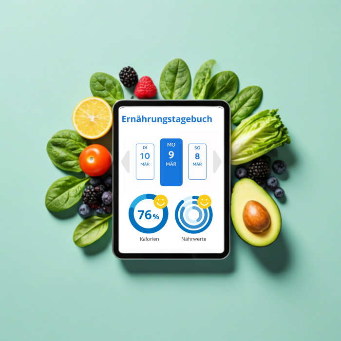 Ernährungstagebuch Ansicht