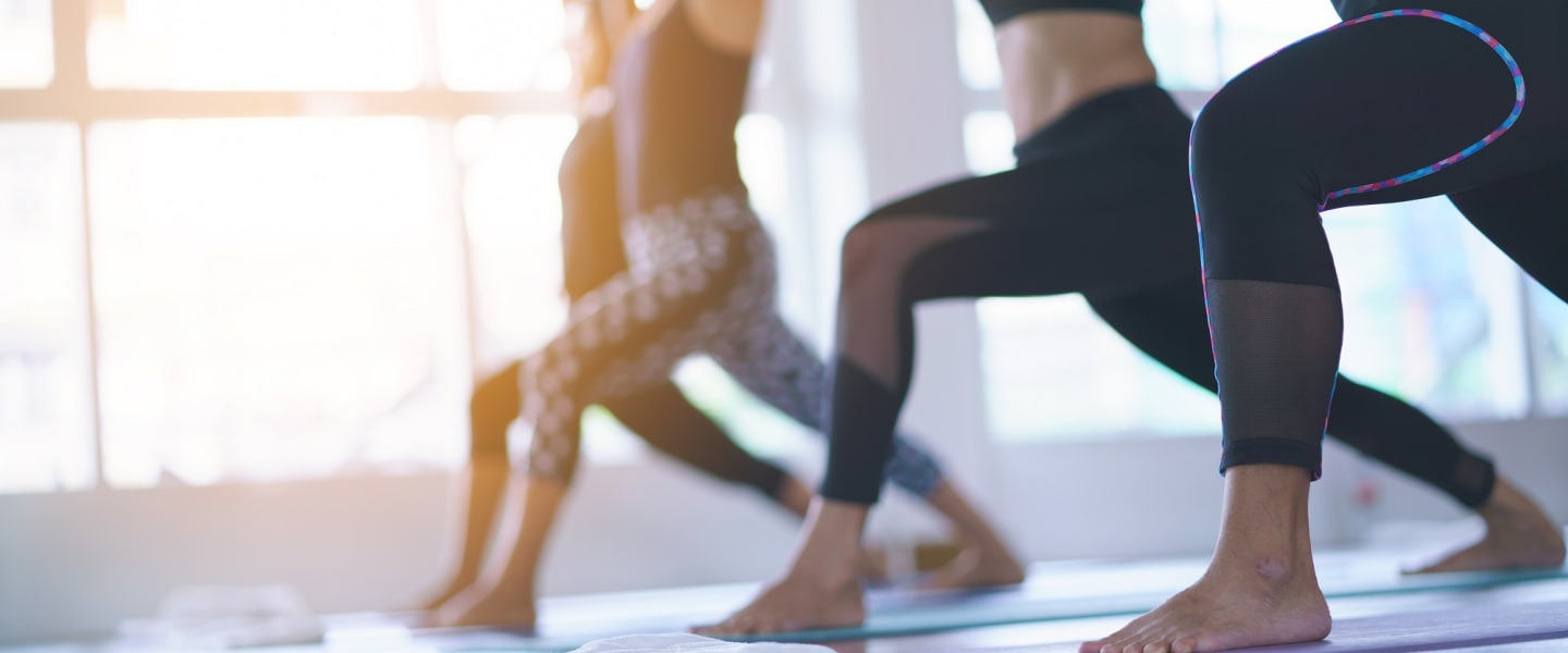 Yoga und Fitness