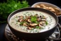 Champignonrahmsuppe vegan