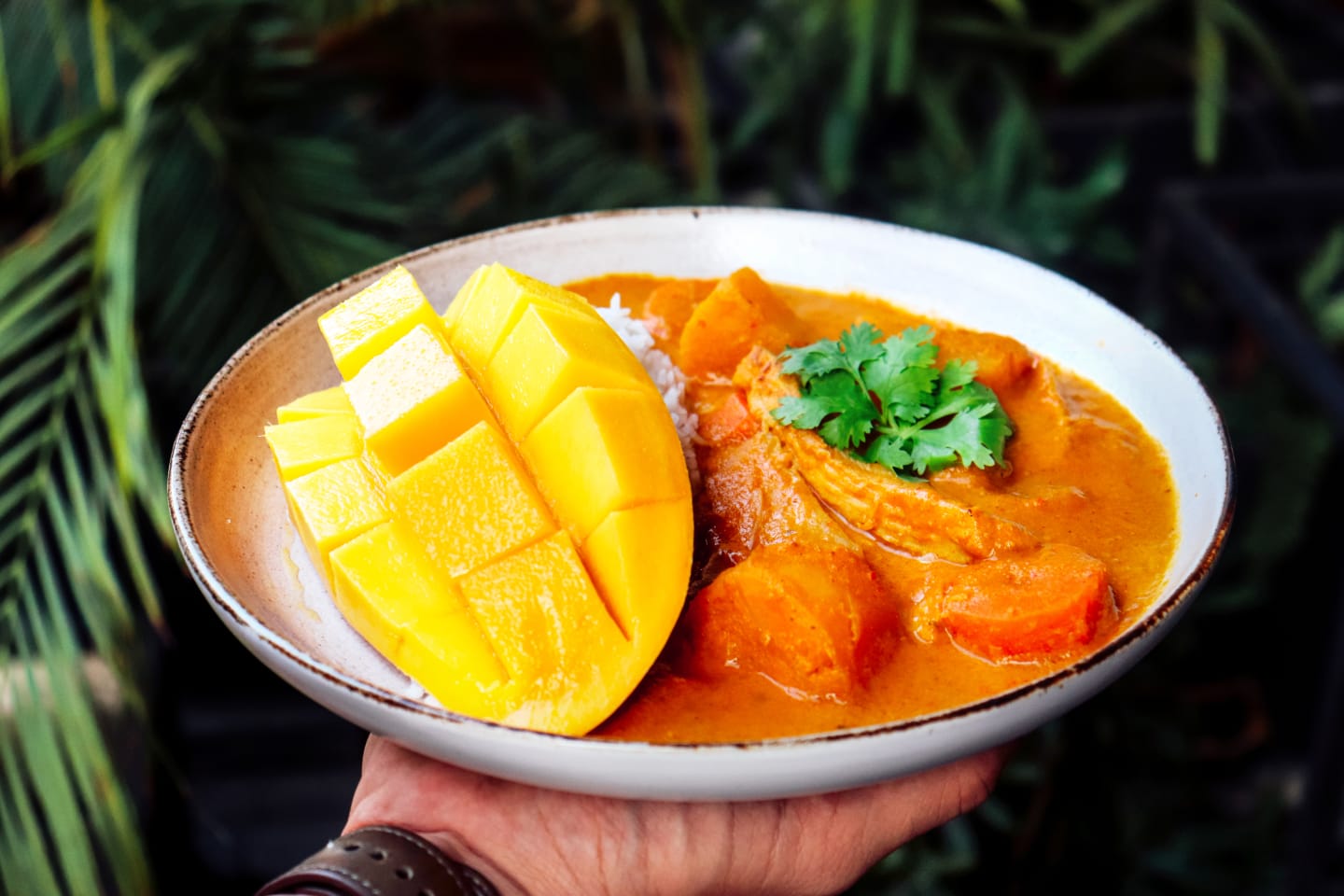 Mango Curry mit Hähnchen (Thai Curry)