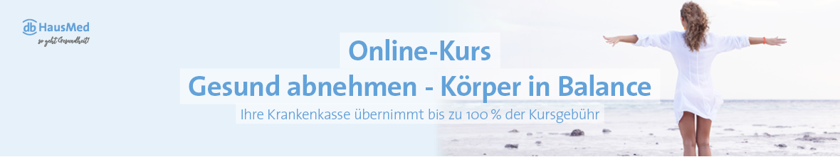 Online-Kurs Gesund Abnehmen