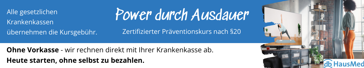 Online-Kurs Power durch Ausdauer