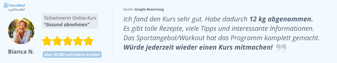 Online-Kurs Gesund Abnehmen