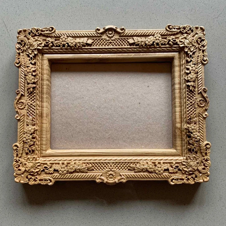 Golden Elegance Frame