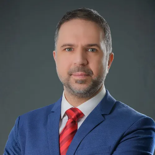 Headshot of Amer Bazerbachi