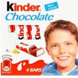 KINDER Chocolate Batoniki z mlecznej czekolady z nadzieniem mlecznym 4 szt. 50 g