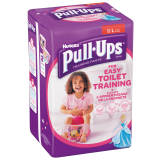 HUGGIES Pull-Ups XL Majteczki treningowe dla dziewczynek 16-23 kg 12 szt. 1 szt