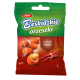 BESKIDZKIE Orzeszki ziemne w cieście o smaku chili 70 g