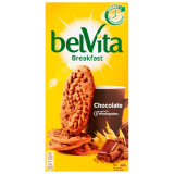 BELVITA Breakfast Ciastka zbożowe o smaku kakaowym z kawałkami czekolady 6x50g 300 g