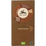 ALCE NERO Czekolada gorzka (75% kakao) BIO 100 g