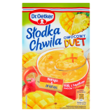 DR. OETKER Słodka Chwila Kisiel o smaku mango-ananas 32 g