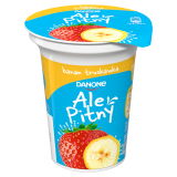 ale Pitny! Napój jogurtowy - truskawka i banan (kubek) 300 g