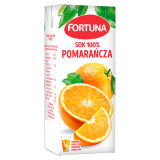 FORTUNA Sok pomarańczowy 100% 200 ml