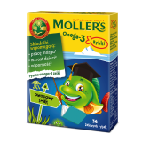 MÖLLER'S Omega-3 Rybki owocowe 36 szt. 1 szt