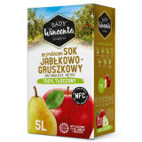 SADY WINCENTA Sok jabłko - gruszka w kartonie tłoczony 5 l