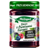 HERBAPOL Dżem z owocami leśnymi niskosłodzony 280 g