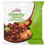 JUTRZENKA Orzechy w czekoladzie mlecznej 80 g