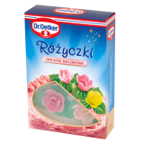 DR. OETKER Dekoracje do ciast Różyczki kolorowe 20 g