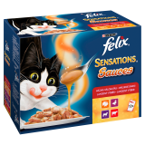 FELIX® Sensations Karma dla kotów - Wybór smaków 12x100g 1.2 kg