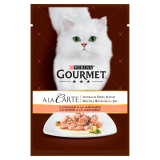 GOURMET A la carte Pokarm dla kotów - łosoś i warzywa (saszetka) 85 g