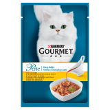 GOURMET Perle Pokarm dla kotów- Fileciki w smakowitym sosie z kurczakiem 85 g