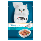 GOURMET Perle Pokarm dla kotów- Fileciki w smakowitym sosie z tuńczykiem 85 g