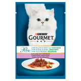 GOURMET Perle Pokarm dla kotów - Dziczyzna z warzywami (saszetka) 85 g