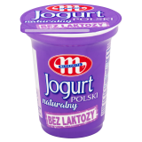 MLEKOVITA Bez laktozy Jogurt Polski naturalny 350 g
