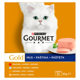 GOURMET Gold Pełnoporcjowa karma dla kotów MIX 8 szt. 680 g