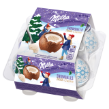 MILKA Snow Balls Czekolada mleczna z nadzieniem mlecznym (4x28g) 112 g