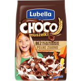 LUBELLA Płatki śniadaniowe czekoladowe Muszelki Choco 500 g