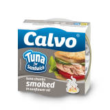 CALVO Tuńczyk wędzony w oleju roślinnym 142 g