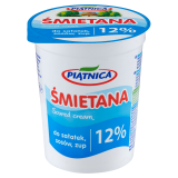 PIĄTNICA Śmietana 12% 400 g
